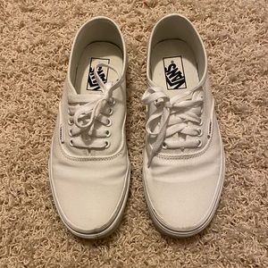 White Vans size 8.5